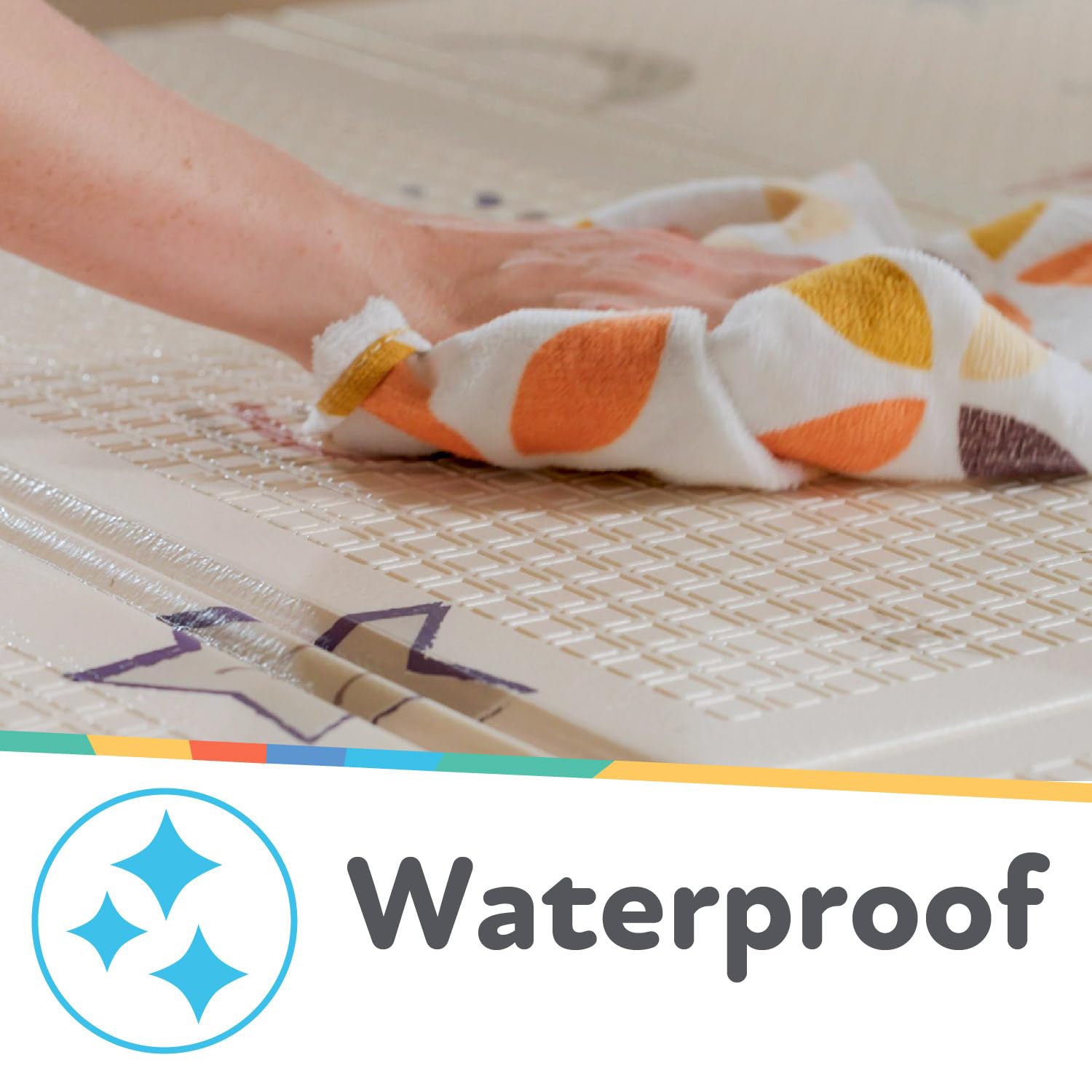 Reversible Floor Mat | Hot Air Balloons